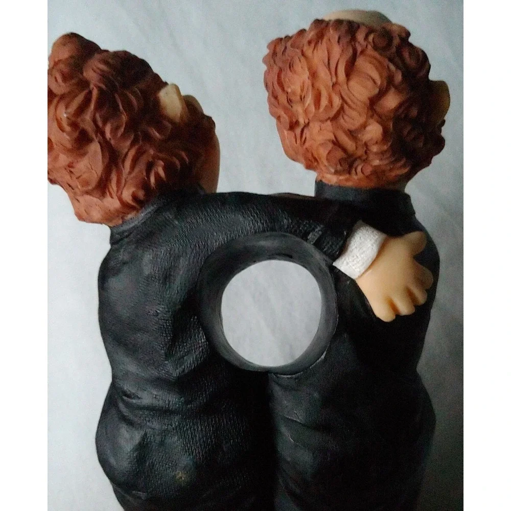 Miko James and Friend Butler Wine Balance Bottle Holder 1990's 10